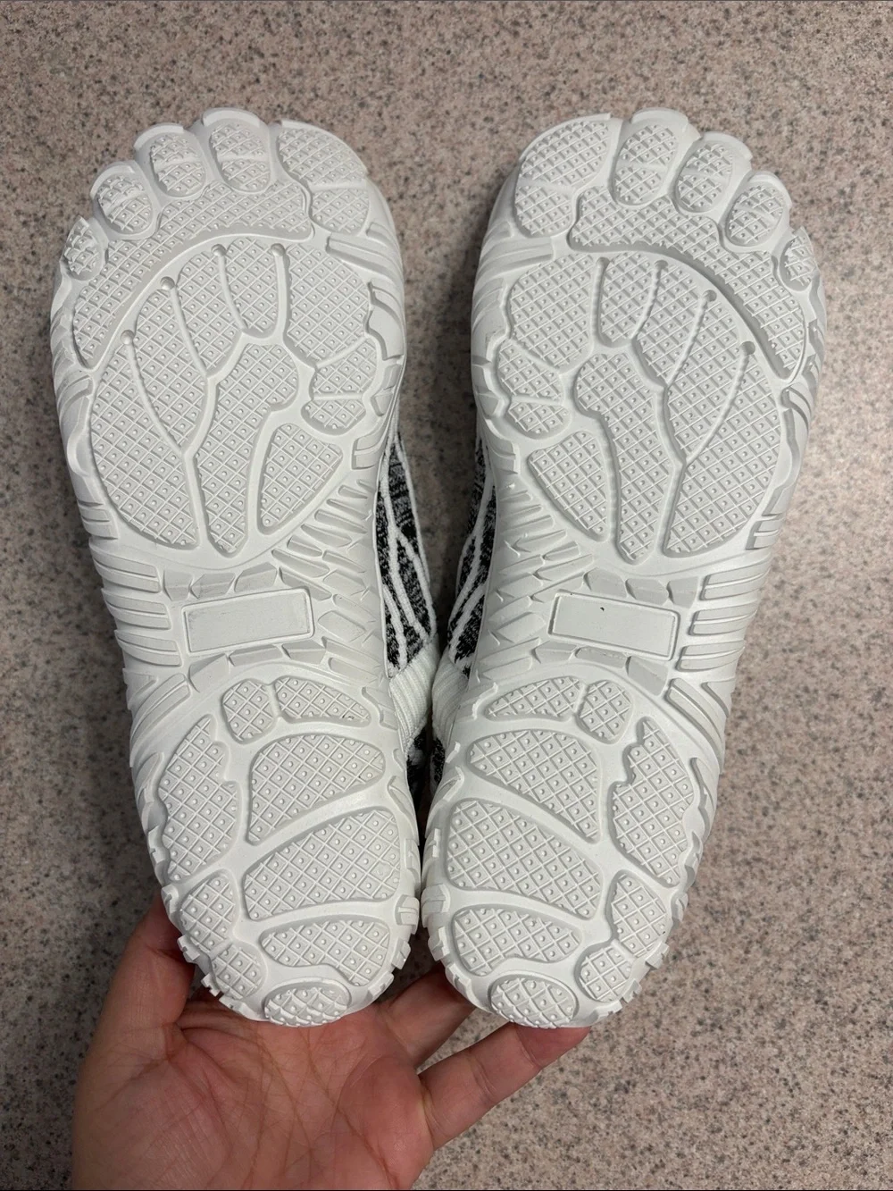 Women’s Black & White Slip-On Cloud Walk Athletic Sneakers